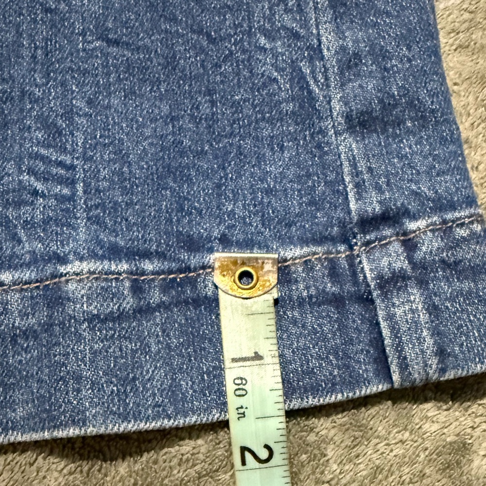 Free People Ringer Wide Leg Denim Trouser - Picture 7 of 8